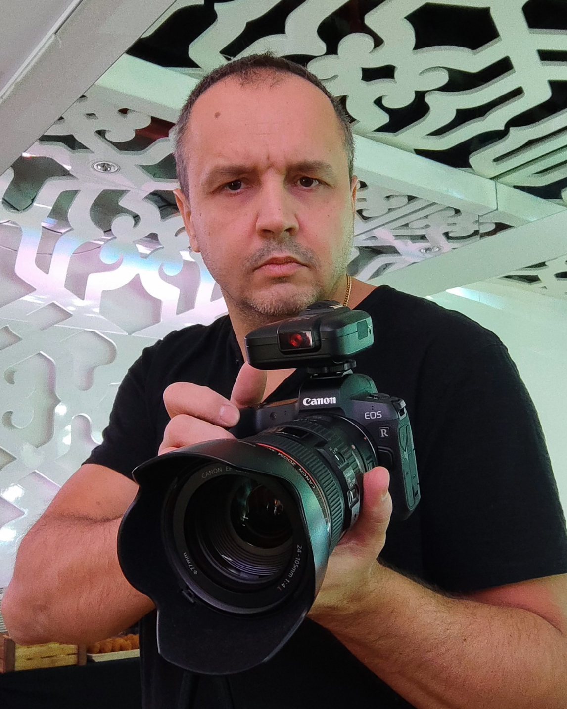 Boris Hamer priprema profesionalnu foto-opremu